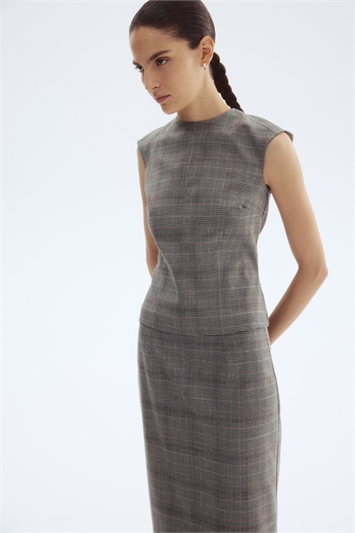 Топ с капюшоном на рукавах 1295191001