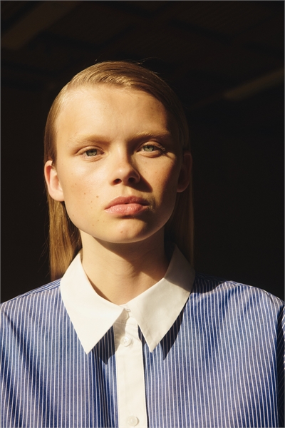 Рубашка из поплина в стиле оверсайз 1297196002