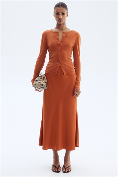 Топ на пуговицах из тонкого трикотажа 1301377005