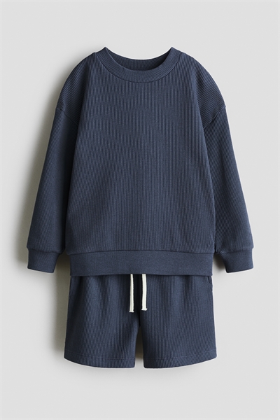 Комплект из 2 частей из вафельного хлопка 1314083001