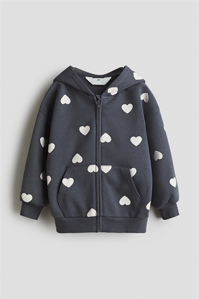 Толстовка на молнии оверсайз 1280293006