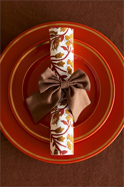 Кольца для салфеток с бантиком в упаковке из 4 штук 1245941012