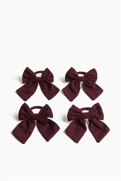 Кольца для салфеток с бантиком в упаковке из 4 штук 1245941013