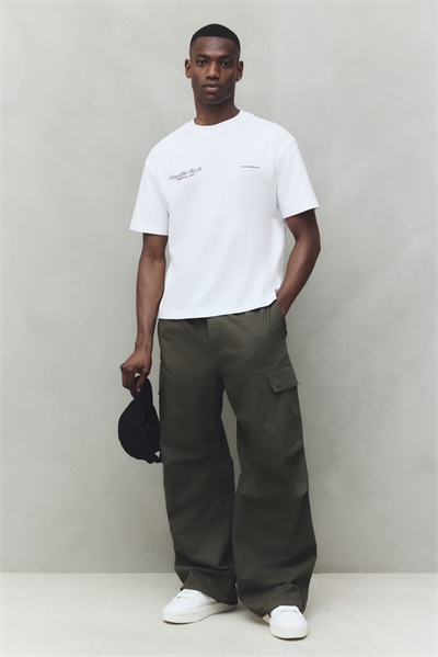 Футболка свободного кроя с принтом 1227157034