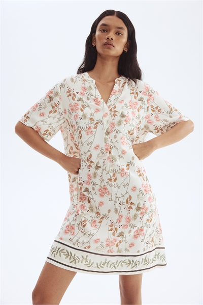 Платье-туника из вискозы 1214786037