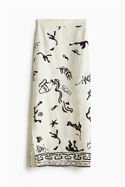 Юбка с узором 1250994001