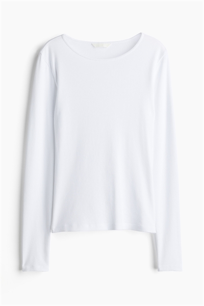 Топ из ребристого трикотажа 0996759023