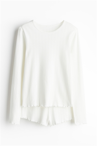 Пижама из пуантельевого трикотажа 1261419001