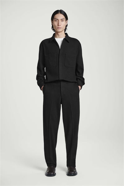 Шерстяные брюки с эластичным поясом 1102691003