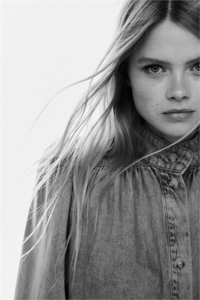 Джинсовая куртка оверсайз 1285651003