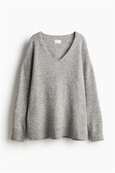 Джемпер в стиле оверсайз 1089158025