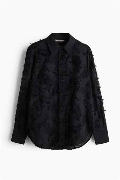 Рубашка из фактурного плетения 1193743002