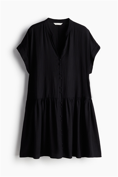 Платье-туника из кринклида 1238340003