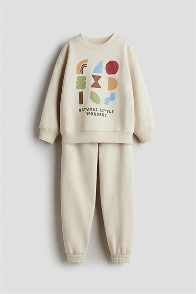 Комплект из 2 частей - толстовка и джоггеры 1296447007