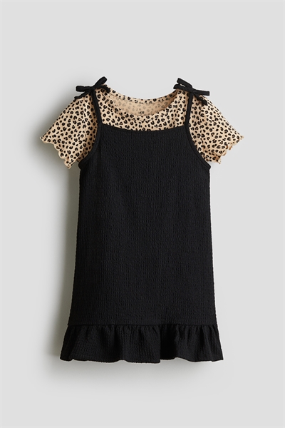 Комплект из двух частей - топа и платья 1313120001