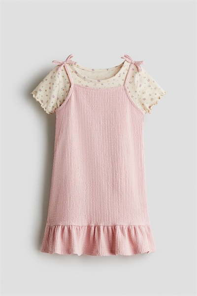 Комплект из двух частей - топа и платья 1313120002