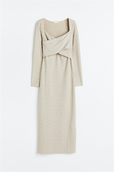 MAMA Ребристое платье для кормящих 1116449001