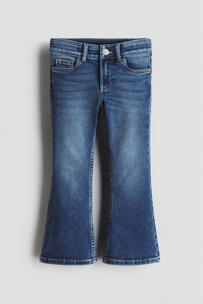 Джинсы с расклешенными штанинами 1233150007