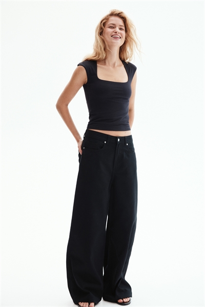 Топ из мягкого трикотажа 1292706001