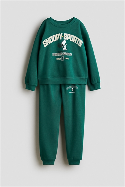 Комплект из 2 частей толстовки с принтом 1317298001