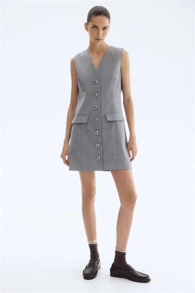 Платье на пуговицах 1283341003