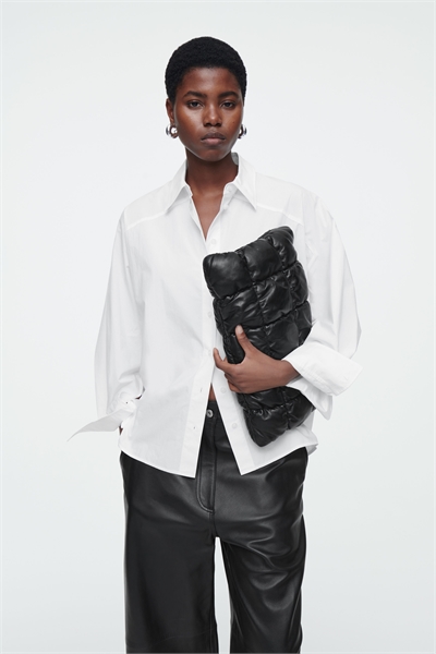 Рубашка с двойными манжетами 1243116001