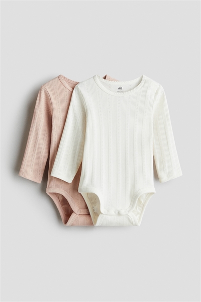 Боди с длинными рукавами в упаковке из 2 штук 1110252031
