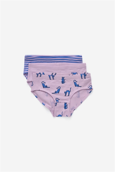 Хлопковые трусы из джерси Комплект из 3 штук 1115522047