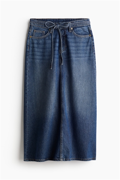 Юбка из мягкого денима Feather 1204765003