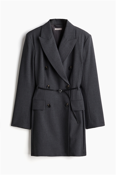 Платье-блейзер с поясом 1238541002