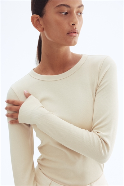 Лонгслив в рубчик 0999727077