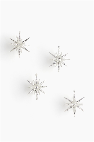 Набор из 4 рождественских украшений 1251070001