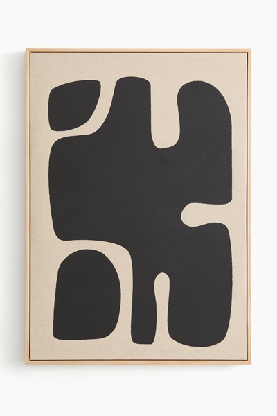 Настенное искусство из льняного бленда 1289454004