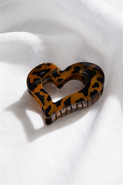 Коготь для волос в форме сердца 1295628002