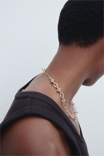 Двухцветное ожерелье 1306684001