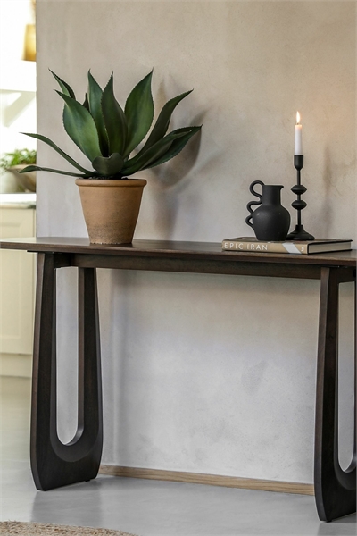 Консольный столик из дерева манго 1312771001