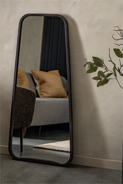 Длинное зеркало с изогнутыми краями 56,5 X 123 см 1312773001