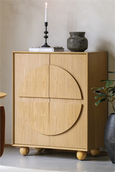 Двухдверный сервант с геометрическим узором 1312787001