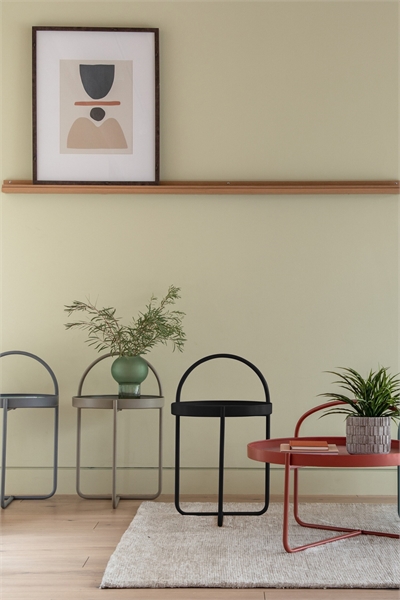 Металлический приставной столик с подносом 1312797001