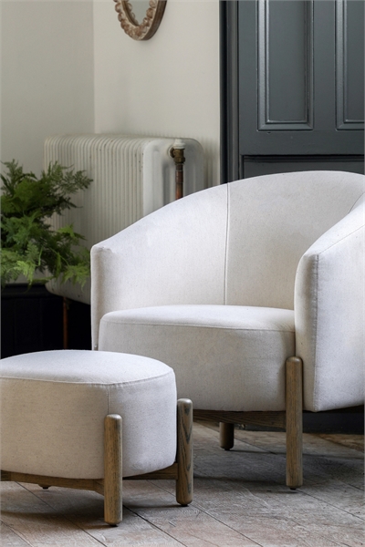 Обитый пуфик 1312810001