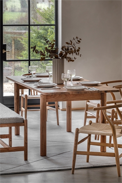 Обеденный стол из древесины акации 1312880001