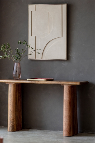 Консольный столик из дерева манго 1312911001