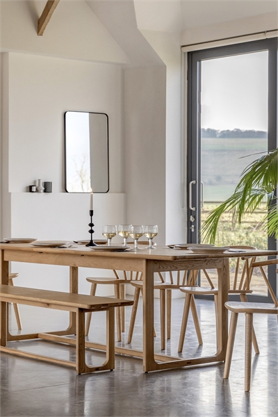 Деревянный раздвижной обеденный стол 1312935001