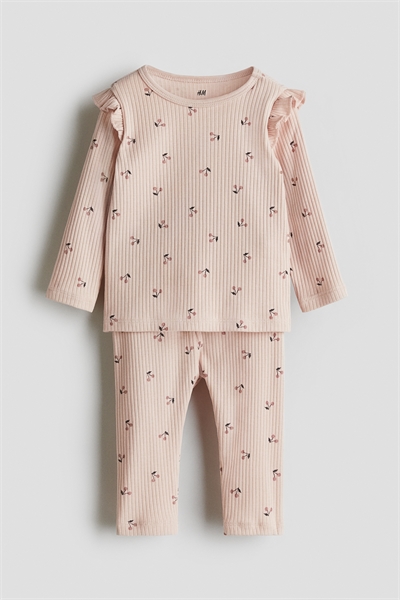 Комплект из ребристого хлопка 0867135141