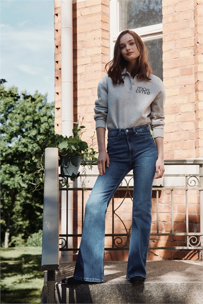 Расклешенные высокие джинсы Flared High Jeans 1109636039