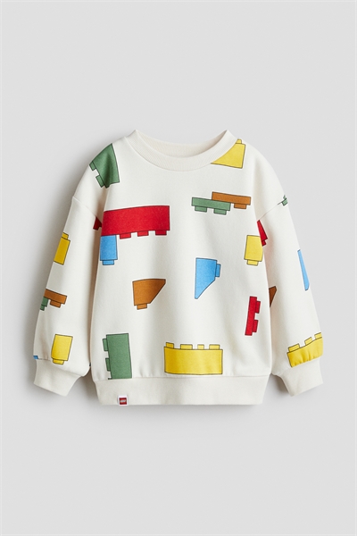 Толстовка с принтом в стиле оверсайз 1117459048