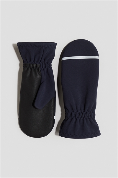 Варежки из водоотталкивающей ткани софтшелл 1292153002