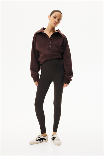 Бесшовные ребристые леггинсы MAMA 1242368010