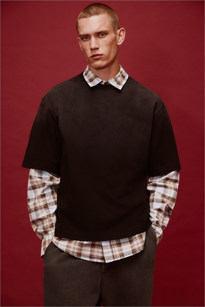 Футболка Oversized Fit артикул 1262357004