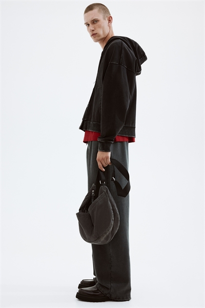 Толстовка на молнии Oversized Fit 1262389005